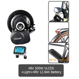 tsdz2 Tongsheng 36V 48V 250W 350W 500W vlcd5 Display Mid Drive Motor Electric Bike Bicycle Ebike Conversion Kit  with Battery easy-smart-way.myshopify.com