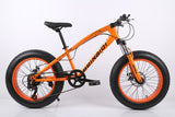 20 inch fat bike children kid fat tire mountain bike Beach cruiser bicycle high quality carbon steel disc brake big wheel MTB