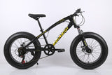 20 inch fat bike children kid fat tire mountain bike Beach cruiser bicycle high quality carbon steel disc brake big wheel MTB
