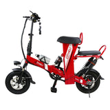 mini electric bike 12-inch power folding scooter adult small generation drive electric bicycle lithium battery electric bike easy-smart-way.myshopify.com