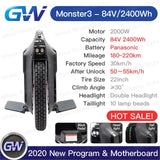 2020 New Gotway Monster 3 Electric Unicycle 22inch Titan 3th Generation Monster Self balance one wheel easy-smart-way.myshopify.com