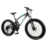 4.0 fat bike Mountain bike Double disc brake beach bicycle snow bike light high carbon steel 24/26 inch mountain bicycle easy-smart-way.myshopify.com