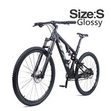 Full Carbon Fiber Suspension Bike Complete bicycle Mountain BIKE Suspension bicycle MTB Carbon Frame S/M/L/XL