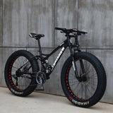 FOREKNOW Adult Mountain Fat Bike 7/21/24/27 Speed Road Bicycle Men 24/26  Inch Wheel Racing Oil Spring Fork Front  Fork Ride