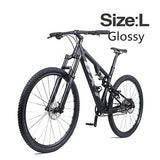 29er Mountain Bike T800 Carbon Full Suspension MTB Bicycle Cycling 29in carbon MTB frame Carbon Axle Thru Fork