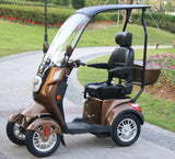 Outdoor 4 wheels leisure fashion elderly mobility scooter power electric scooter