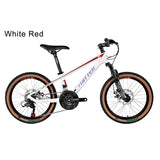 Twitter Mtb Kid Bike 20 Inch 406 Bicycle Carbon Fiber 21s Disc Brake Ultralight Children Cycling For Ladies Boy Girls Kid