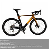 Java Disc Brake Bike Bicycles Carbon Fiber Road Bike 22 Speed Bend Handlebar Carbon Fiber Wheel Set Cycles J-AIR-FUOCO