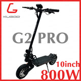 KUGOO G2 PRO Electric Scooter 800W 10" Tires Dual Disc Brake Front and Rear Absorption System Skateboard Adult