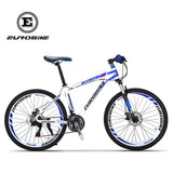EUROBIKE Shimano 21 Speed Aluminum Mountain bike Dual Disc Brake Mountain bicycle easy-smart-way.myshopify.com