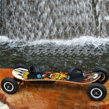 4 Four Wheels Electric Skateboard Hub Motor 1650W*2 Max 11000mAh Electric Scooters Longboard Hoverboard Remote key pneumatic easy-smart-way.myshopify.com