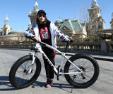 KUBEEN new arrival 7/21/24/27 speeds Disc brakes Fat bike 26 inch 26x4.0" Fat Tire Snow Bicycle  Oil spring fork easy-smart-way.myshopify.com