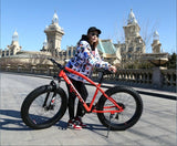 KUBEEN new arrival 7/21/24/27 speeds Disc brakes Fat bike 26 inch 26x4.0" Fat Tire Snow Bicycle  Oil spring fork easy-smart-way.myshopify.com
