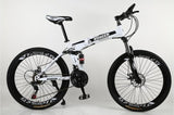 KUBEEN mountain bike 26-inch steel 21-speed bicycles dual disc brakes variable speed road bikes racing bicycle easy-smart-way.myshopify.com