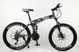 KUBEEN mountain bike 26-inch steel 21-speed bicycles dual disc brakes variable speed road bikes racing bicycle easy-smart-way.myshopify.com
