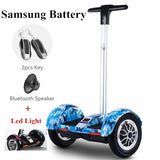 10 inch Hoverboard Two wheel Electric Scooter with Bluetooth Speaker+Led Light+Remote key Self balancing Scooter Hoover Board easy-smart-way.myshopify.com