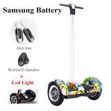 10 inch Hoverboard Two wheel Electric Scooter with Bluetooth Speaker+Led Light+Remote key Self balancing Scooter Hoover Board easy-smart-way.myshopify.com
