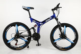 KUBEEN mountain bike 26-inch steel 21-speed bicycles dual disc brakes variable speed road bikes racing bicycle BMX Bike easy-smart-way.myshopify.com