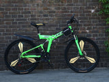 New folding mountain bike Suitable for adults 26 inch mountain bike 21 speed  Folding mountain bicycle double disc brake bike easy-smart-way.myshopify.com