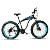 wolf's fang bicycle Mountain bike Fat Bike 21 speed road bikes Man Aluminum Alloy Front and Rear Mechanical Disc Brake easy-smart-way.myshopify.com