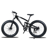 Fat Bike Speed Change Cross-country Mountain Bike, 4.0 Super Wide Tires, Snow Sand Bicycle, Male And Female Student Bicycle easy-smart-way.myshopify.com