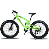 Fat Bike Speed Change Cross-country Mountain Bike, 4.0 Super Wide Tires, Snow Sand Bicycle, Male And Female Student Bicycle easy-smart-way.myshopify.com