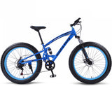 wolf's fang mountain bike 7/21/24 speed bicycle 26x4.0 fat bike Spring Fork snow bikes road bike Man Mechanical Disc Brake easy-smart-way.myshopify.com
