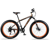 wolf's fang bicycle Mountain Bike road bike Aluminum alloy frame 26x4.0" 7/21/24speed Frame Snow Beach Oversized Bicycle Bikes easy-smart-way.myshopify.com