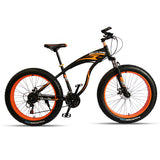 wolf's fang Mountain Bike bicycle fat bike 21 speed Aluminum alloy frame 26 inch  road Snow bikes Man Free shipping easy-smart-way.myshopify.com