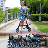City Elf Bike 8 / 10 Inch Aluminum Alloy Ultra Light Mini Folding Bicycle Shopping Subway Travel Portable Pocket Unisex Cyclling easy-smart-way.myshopify.com