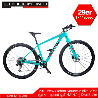 Carbon bicicletas mountain bike 29er 1×11speed carbon mtb XC bicycle variable speed Double disc brakes Downhill mountain bikes