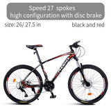 Phoenix Bicycle Motocross Micro-transfer 27 Speed Mountain Road Bike  Men Women Students Mountain Bicycle Disc Brake Racing Bike easy-smart-way.myshopify.com
