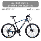 Phoenix Bicycle Motocross Micro-transfer 27 Speed Mountain Road Bike  Men Women Students Mountain Bicycle Disc Brake Racing Bike easy-smart-way.myshopify.com