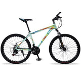 wolf's fang Mountain Bike 21 speed bicycle 26 Fat Bikes road bike Aluminum Alloy Resistance Rubber man bicycles Free shipping easy-smart-way.myshopify.com