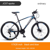 Phoenix 26''27.5''Student off-road Cycling Bike Mountain Bike 27 Speed Mens Women Steel Bicycle MTB Suspension Fork Bicycle easy-smart-way.myshopify.com