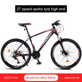 Phoenix 26''27.5''Student off-road Cycling Bike Mountain Bike 27 Speed Mens Women Steel Bicycle MTB Suspension Fork Bicycle easy-smart-way.myshopify.com