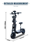 X13 60V 8000W 13inch Fat Tire Electric Scooter