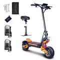 TOURSOR X5 60V 6000W Dual Motor Electric Scooter 11inch off road tire