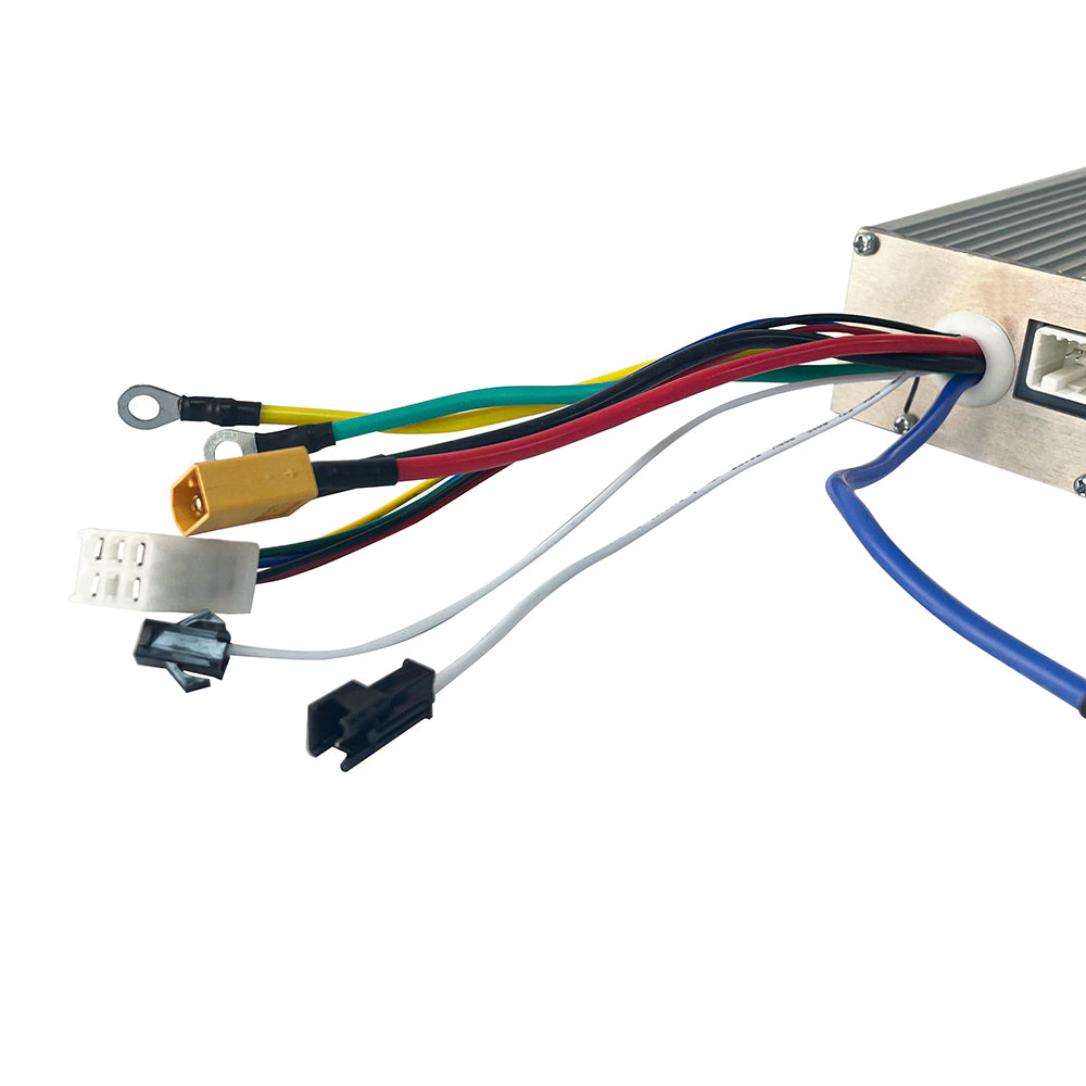 YunLi 60V 45A Controller for H10-2 Dual motors 3200w 5600w 6000w electric scooter Accelerator LH-100 Display