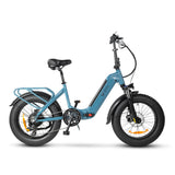 High-Performance Fat Tire Electric Bike - 500W Foldable E-Bike with LG Lithium Battery for Off-Road Adventures and Urban Commutes