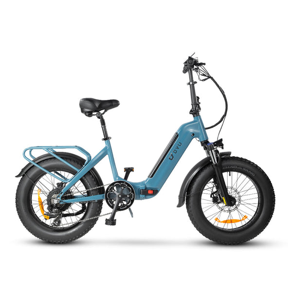 High-Performance Fat Tire Electric Bike - 500W Foldable E-Bike with LG Lithium Battery for Off-Road Adventures and Urban Commutes