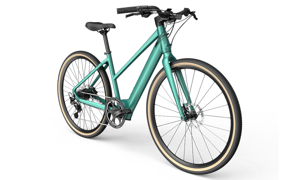 Advanced Lightweight Gravel Electric Bike - Fiido C21 E-Gravel: The Perfect High-Tech E-Hybrid Bicycle for Commuting and Recreation