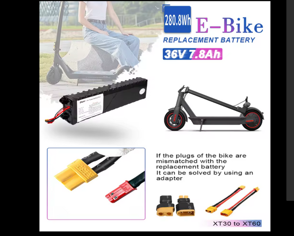 China Factory Custom 36V 7800Mah E Bike Scooter Battery Lithium Ion Battery For Electric Scooter