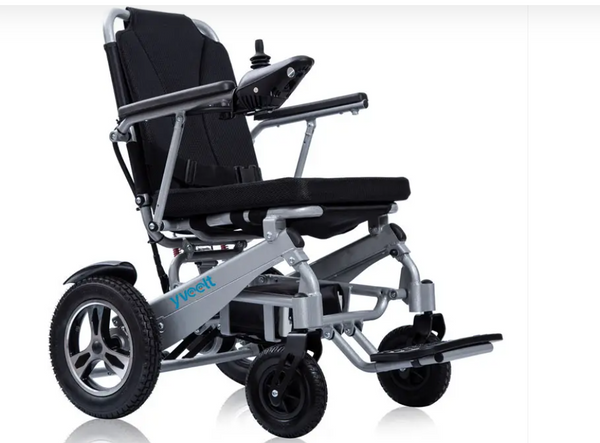 ET500 Foldable Lightweight Electric Aluminum Alloy Wheelchair