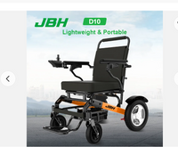 Electric Wheelchair, 2024 New Folding Ultra Lightweight Electric Wheelchairs for Adults, Outdoor All Terrain wheelchair