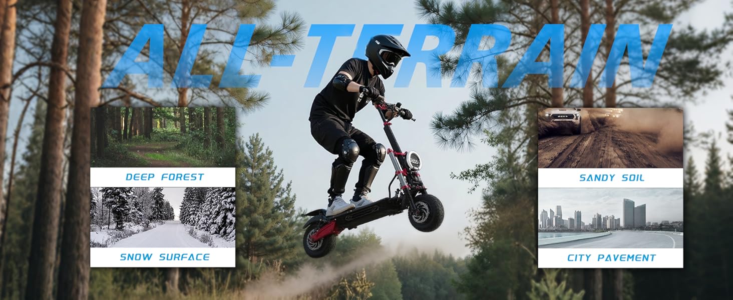 S5 60V 6000W Dual Motor Electric Scooter with NFC big screen APP E Scooters