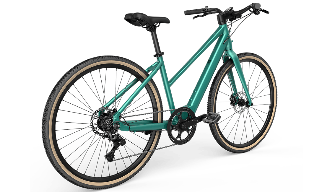 Advanced Lightweight Gravel Electric Bike - Fiido C21 E-Gravel: The Perfect High-Tech E-Hybrid Bicycle for Commuting and Recreation