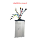 JB FOC Sine Wave 60V 50A Electric Scooter Controller for 3000w - 8000W 10000W 5000w e scooter LH-100 Display PCB Big Screen Accelerator