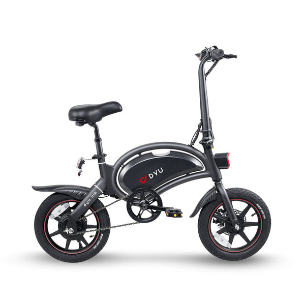 Smart Electric Bike - 14 Inch Mini Folding E-Bike with Intelligent Sensing System and Powerful Motor for Urban Commutes and Leisurely Rides