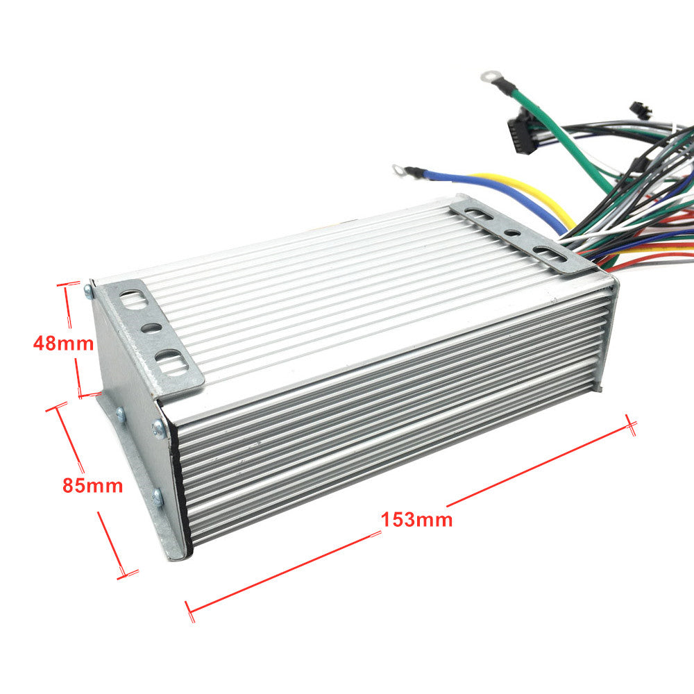YunLi 60V 45A Controller for H10-2 Dual motors 3200w 5600w 6000w electric scooter Accelerator LH-100 Display